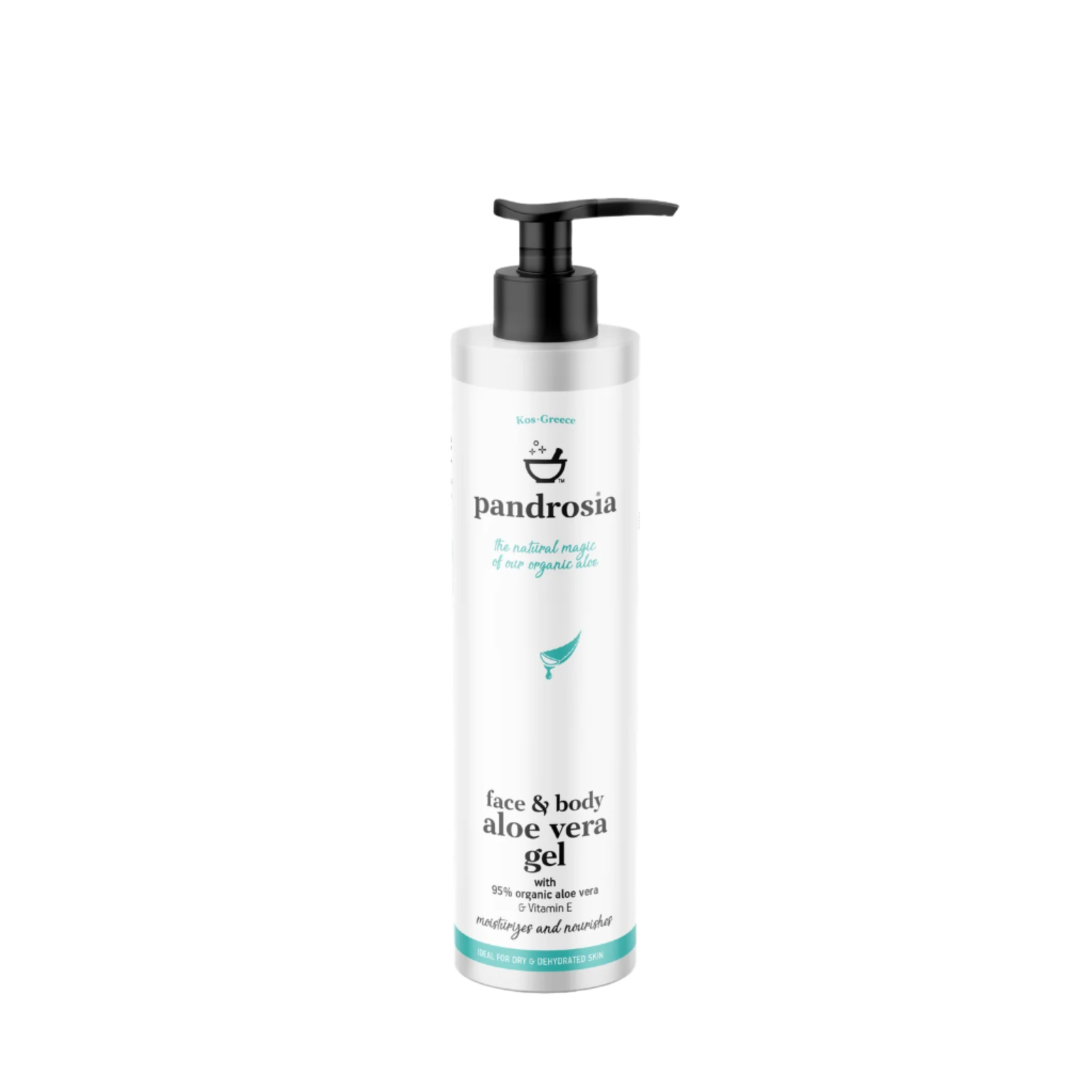 95% organic aloe vera gel for face and body 200ml