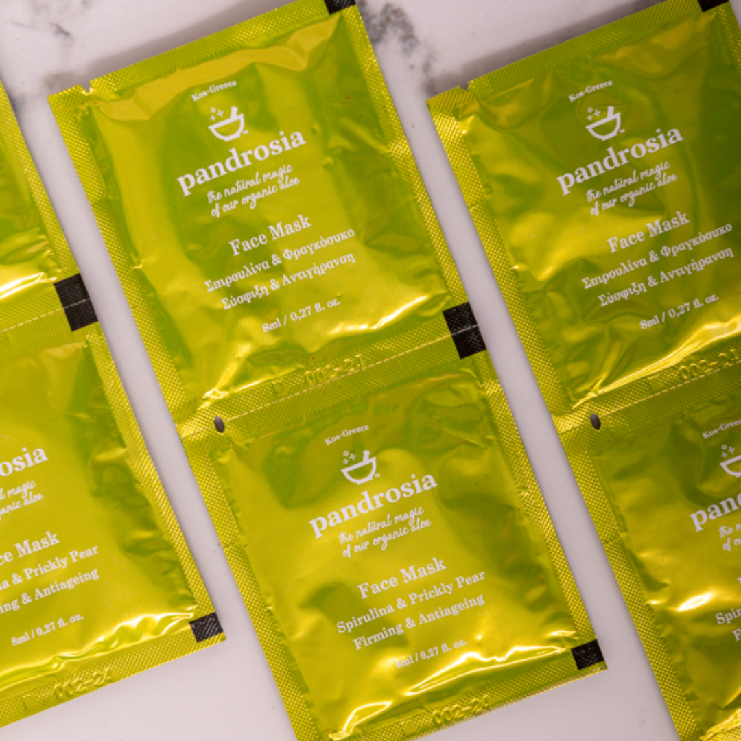 Face Mask Spirulina & Prickly Pear