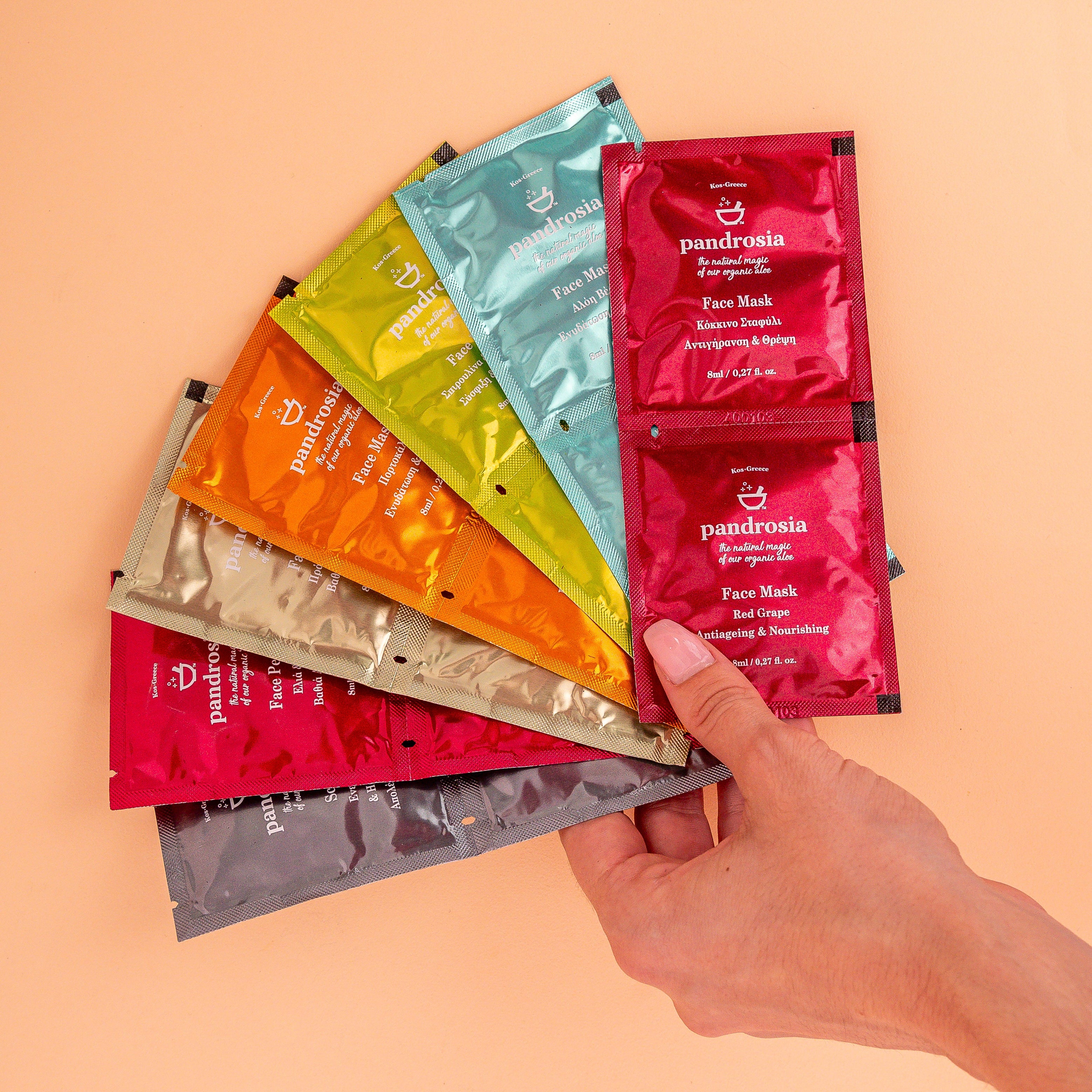 Masks & Scrubs: Set 4 Μάσκες Καθαρισμού & Ενυδάτωσης