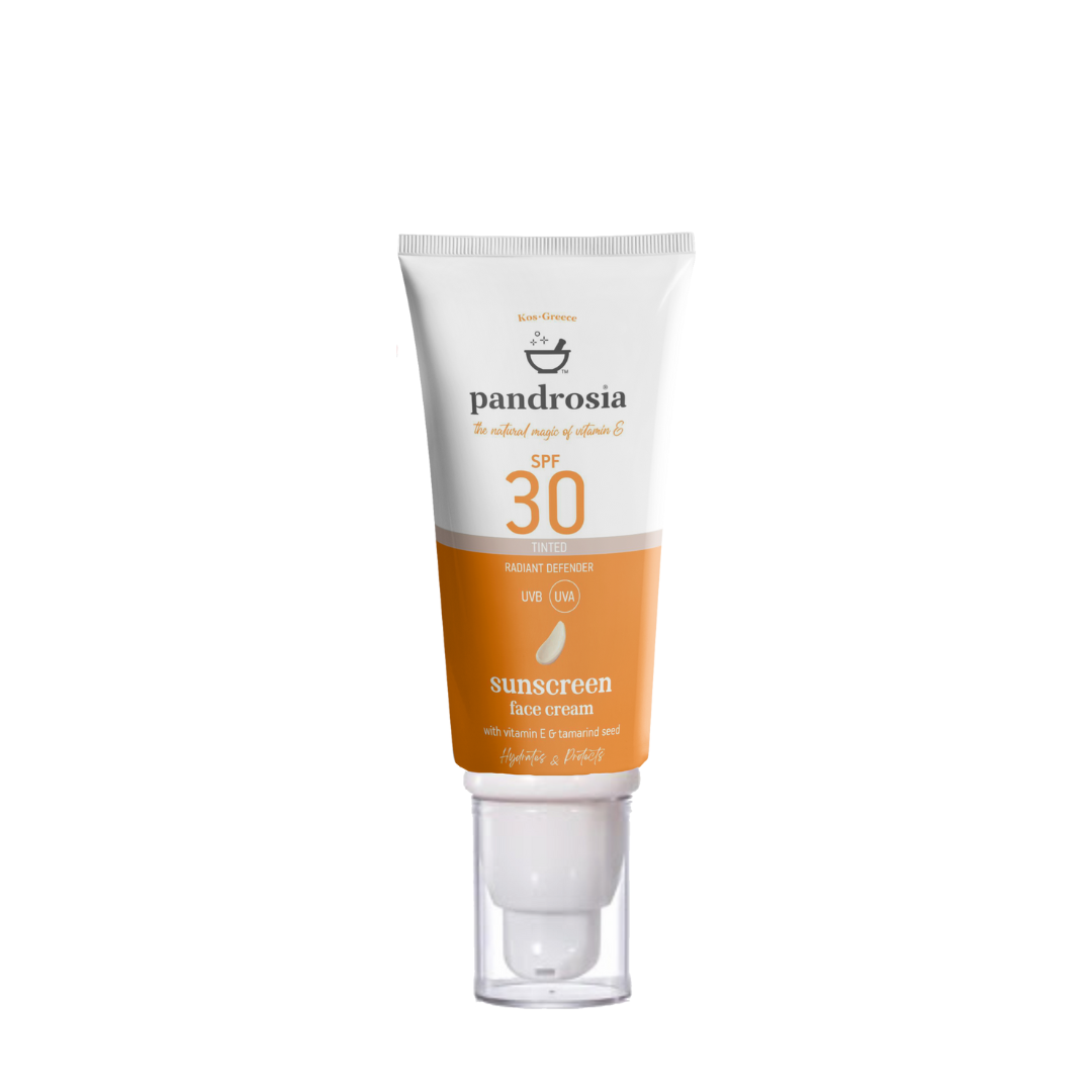 Αντηλιακό προσώπου SPF 30 με χρώμα